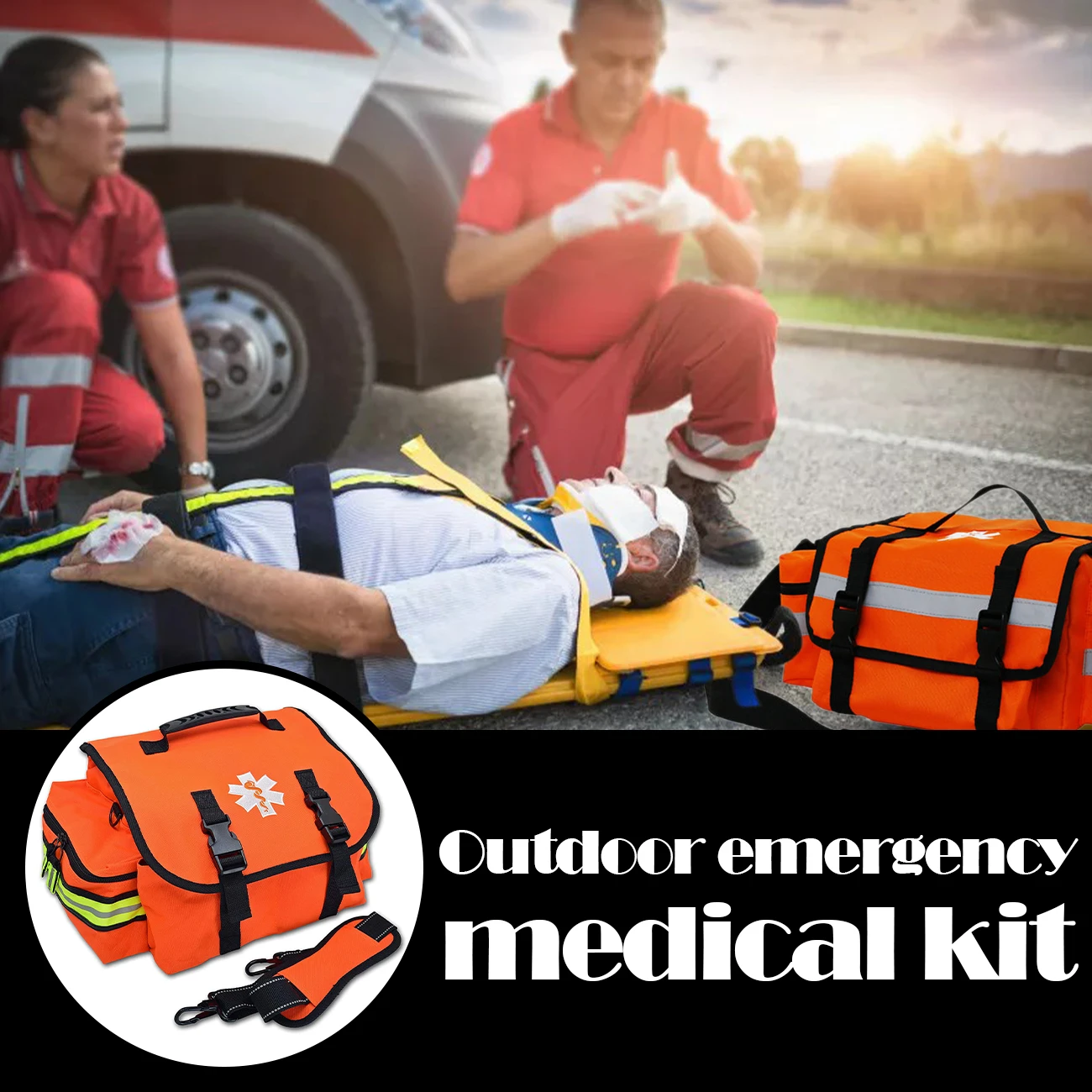 

Tactical First Aid Pouch First Aid Kit EMT High Capacity Emergency Survival Bag for Travel Outdoor Hiking