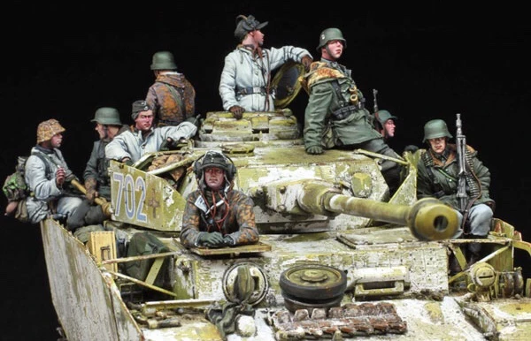 1/35 фигурка модели из смолы GK несобранный и Неокрашенный комплект - купить по