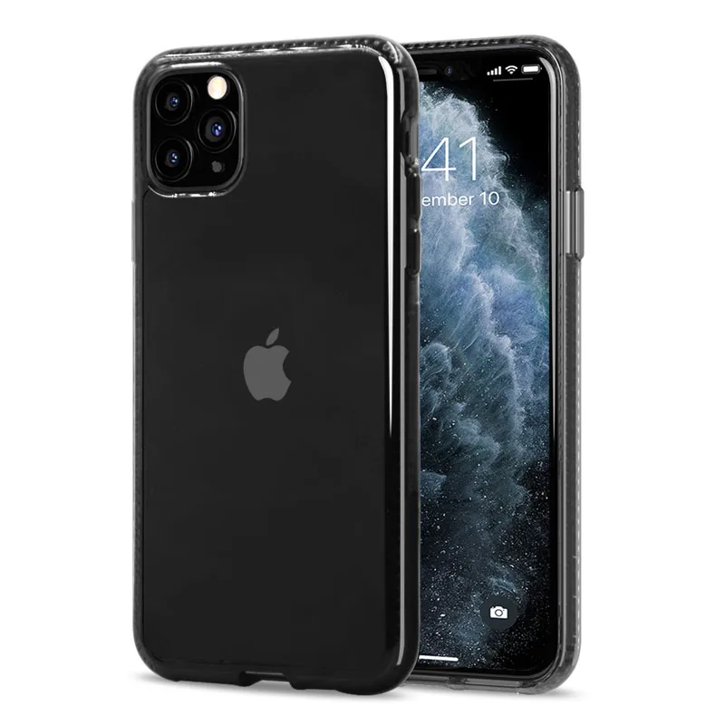 Ультратонкий Гибридный кристально чистый чехол для iPhone 11 pro max XS XR 8 7, амортизирующий чехол с защитой от царапин, прозрачный чехол на заднюю панель