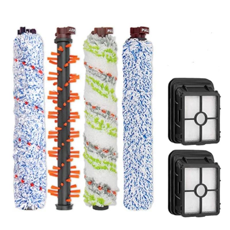 

1868 роликовая щетка и 1866 Hepa-фильтр для Bissell Crosswave 1785 Series 17132 Robot Запчасти для пылесоса 1608683