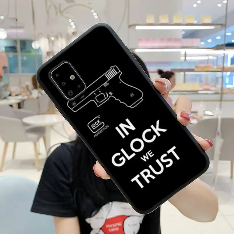 

ZFGHSHYQ Glock Handgun Shell Phone Cases For Samsung S9 10 20Plus Note 7 8 9 10 10plus Pro J8 M30 31