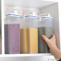 kitchen storage box rice cylinder with flour sealed barrel kitchen thick plastic cover rice barrel rice box food organizer
