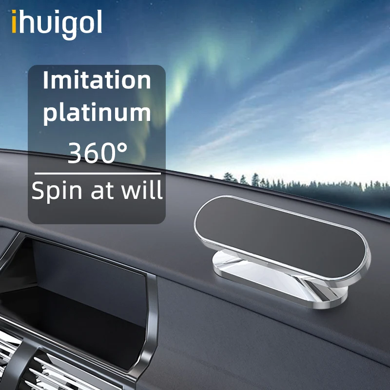 

ihuigol Magnetic Car Phone Holder For iPhone 12 11 Pro Samsung Xiaomi Universal Magnet Cell Phone Holder Dashboard GPS Car Mount