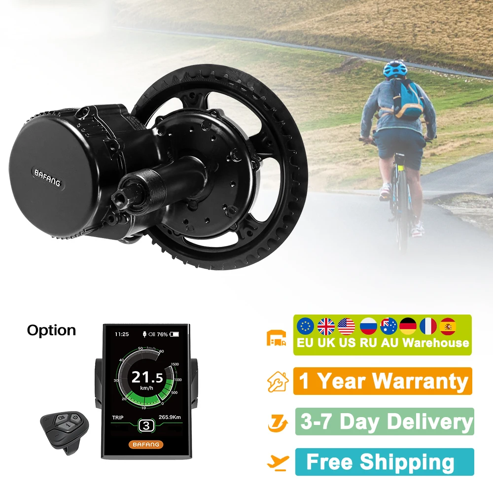 Bafang BBS01B е байка 36В 250 Вт середине приводной двигатель комплект для