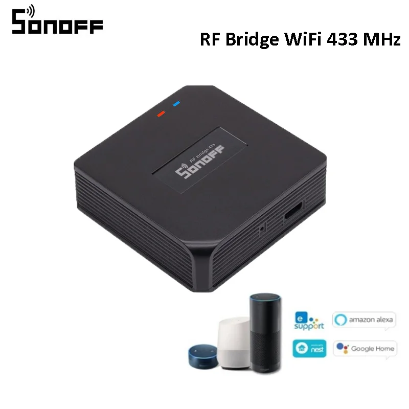 Sonoff RF Bridge WiFi 433 МГц Замена умный дом автоматизация универсальный переключатель