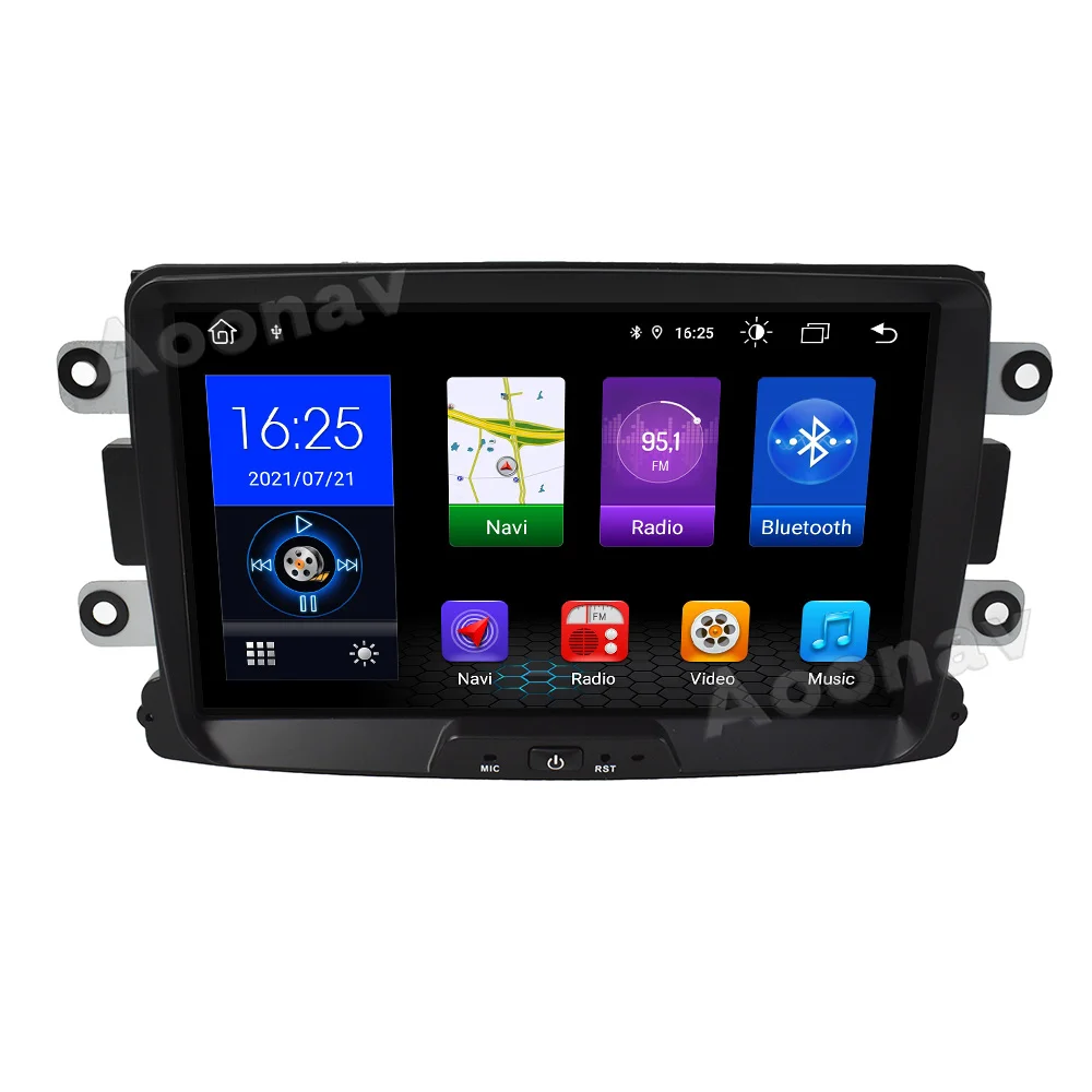 2 din Android 10 car radio For Renault Universal 2011-2017 multimedia Navigation Video Audio Radio Head Unit Player | Автомобили и