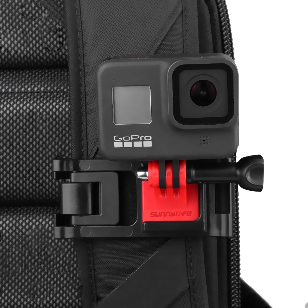 Зажим для рюкзака спортивной камеры Gopro 8/7/6/5 DJI Osmo Action/карманное крепление с