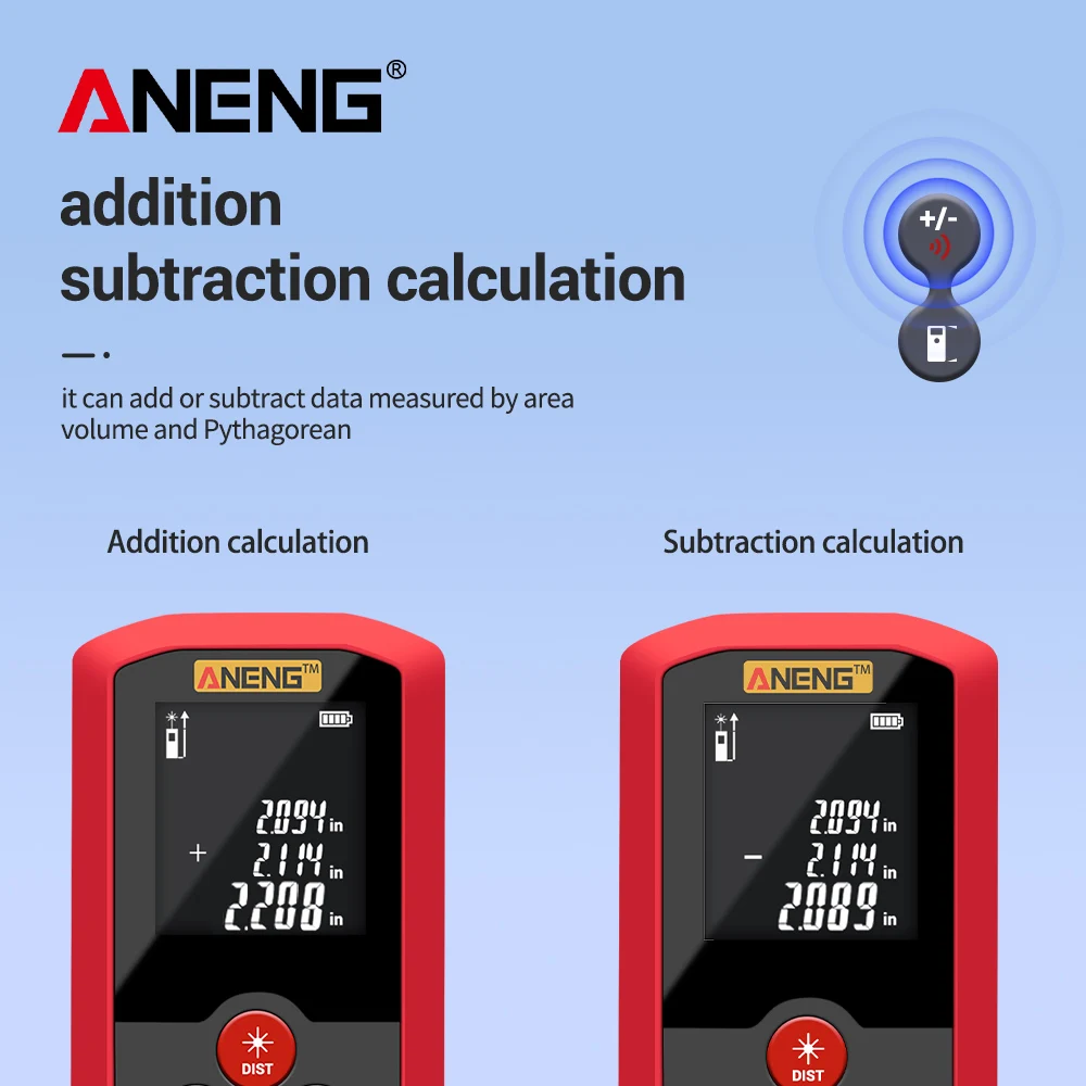 Многофункциональный лазерный дальномер J01 рулетка цифровой 40 м | Инструменты