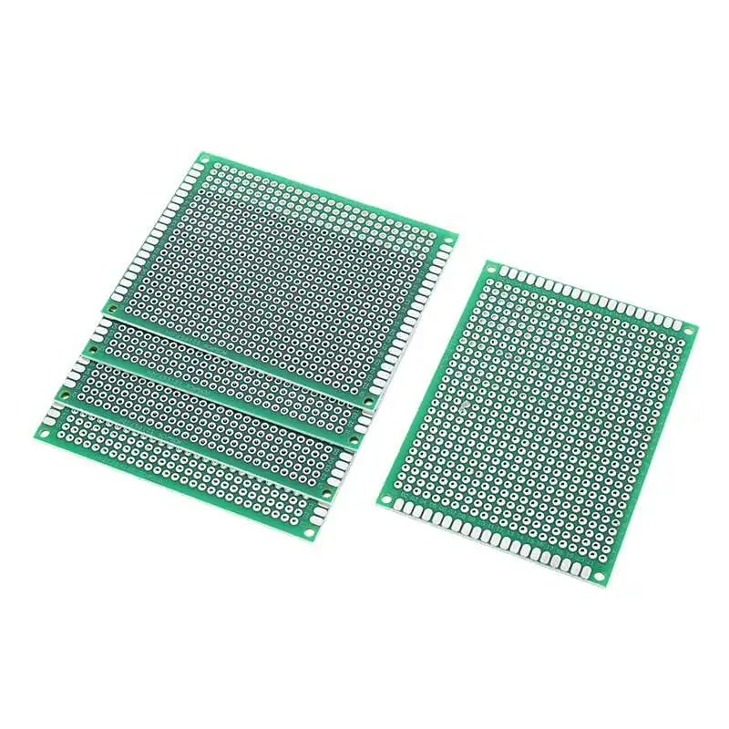 

5pcs 6x8cm 6*8 Double Side Prototype PCB DIY Printed Circuit Board Accessory
