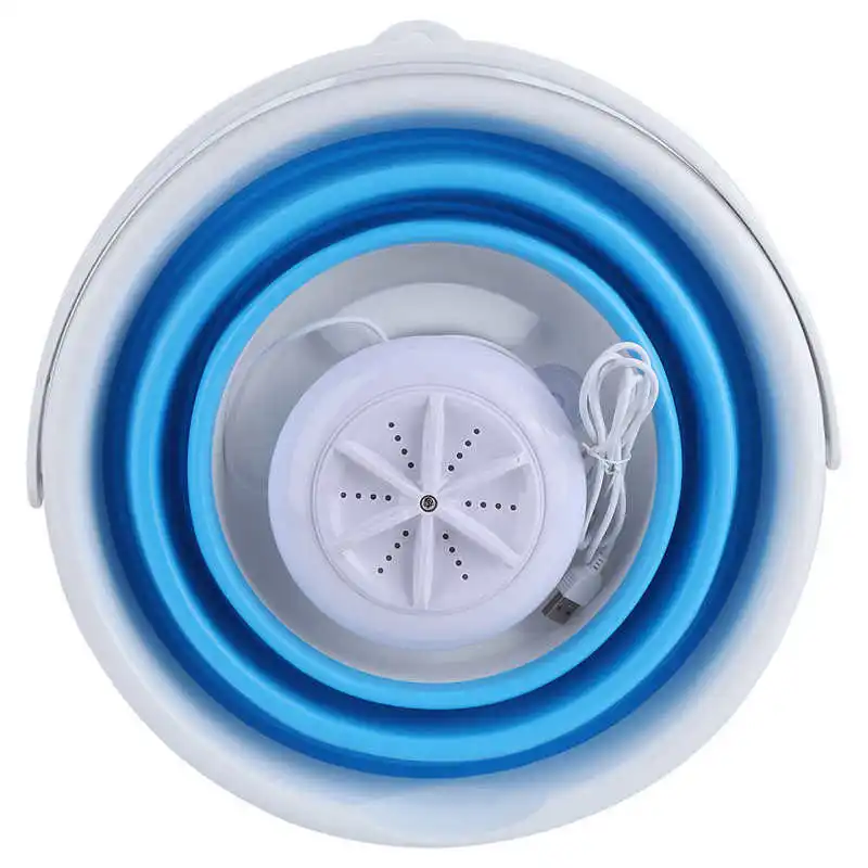 10L мини стиральная машина складной ультразвуковой одежда детское нижнее белье