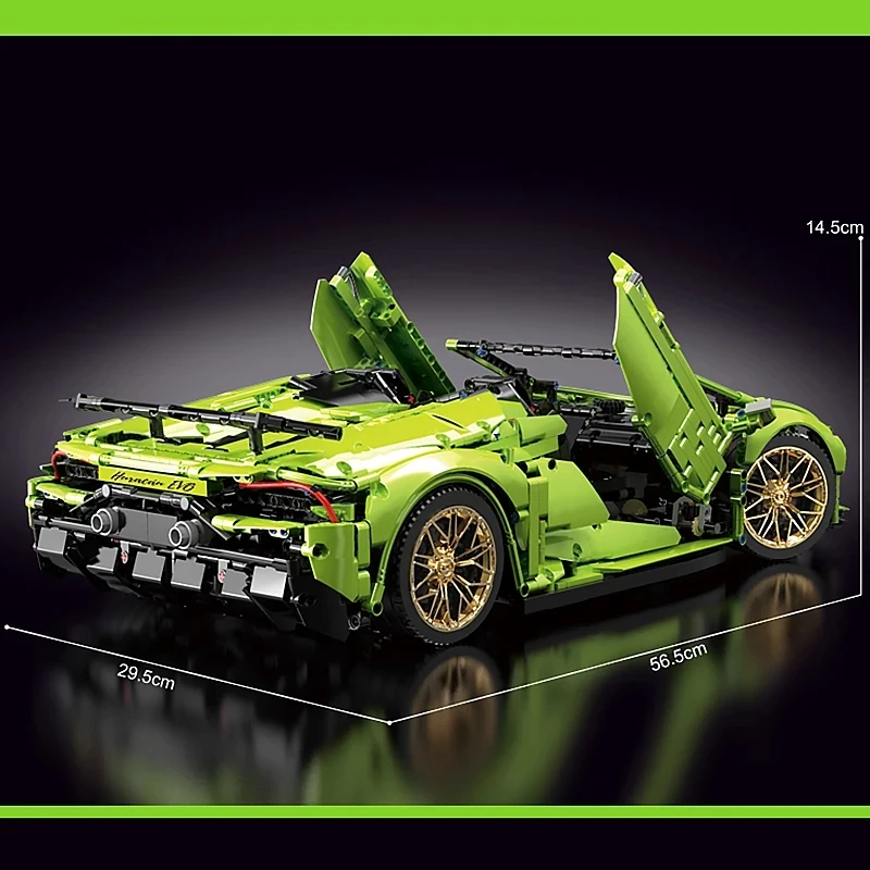

3558pcs SuperCar Racing 1:8 Lamborghinii Blocks Toys Car Model Building Blocks MOC Toys For Boys Christmas Gift Birthday T5003