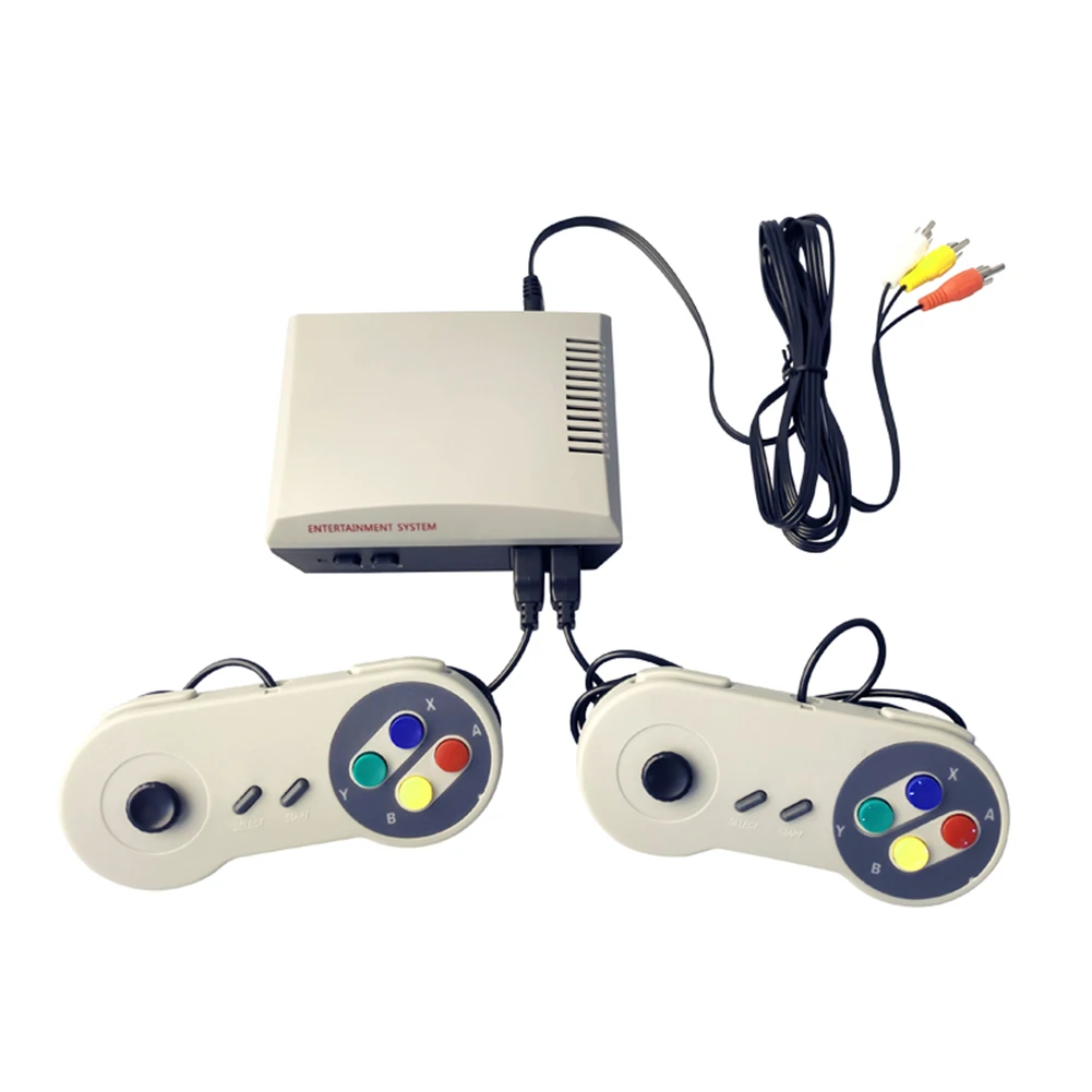 

New AN05 Classic Video Game Console with 2 Wired Gamepads 4GB TF Card Expand 2000+ Games AV Output Support NES SFC GBA MD MAME
