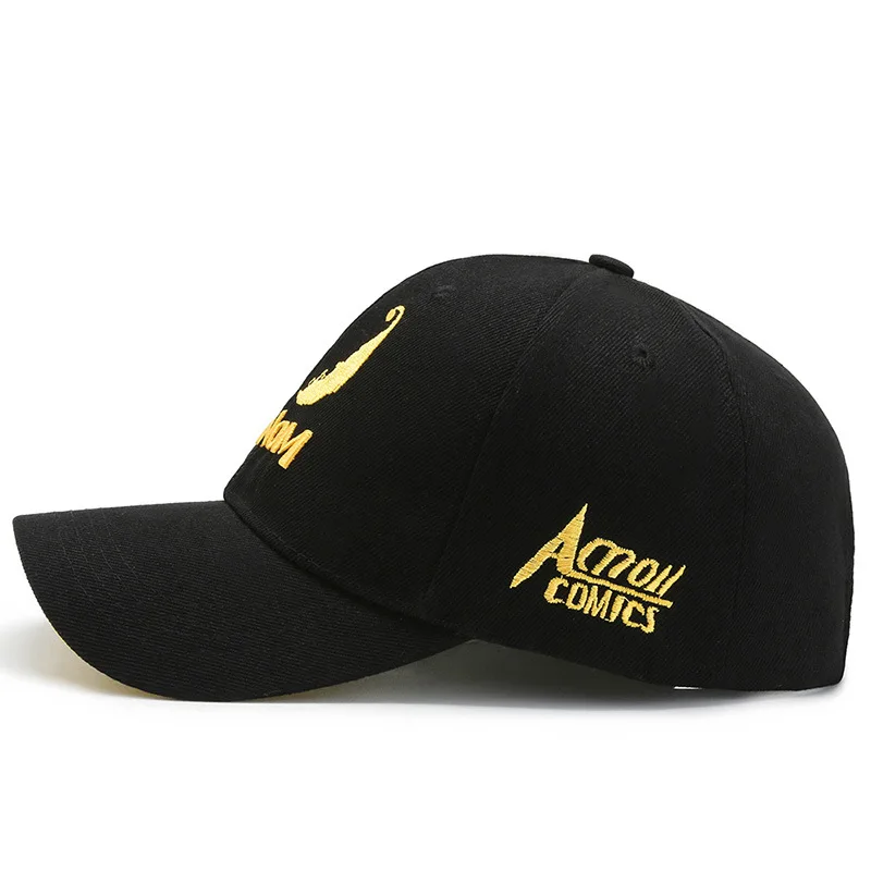 Новая бейсбольная Кепка с вышивкой Веном Disney чудо-яд унисекс весенне-летняя