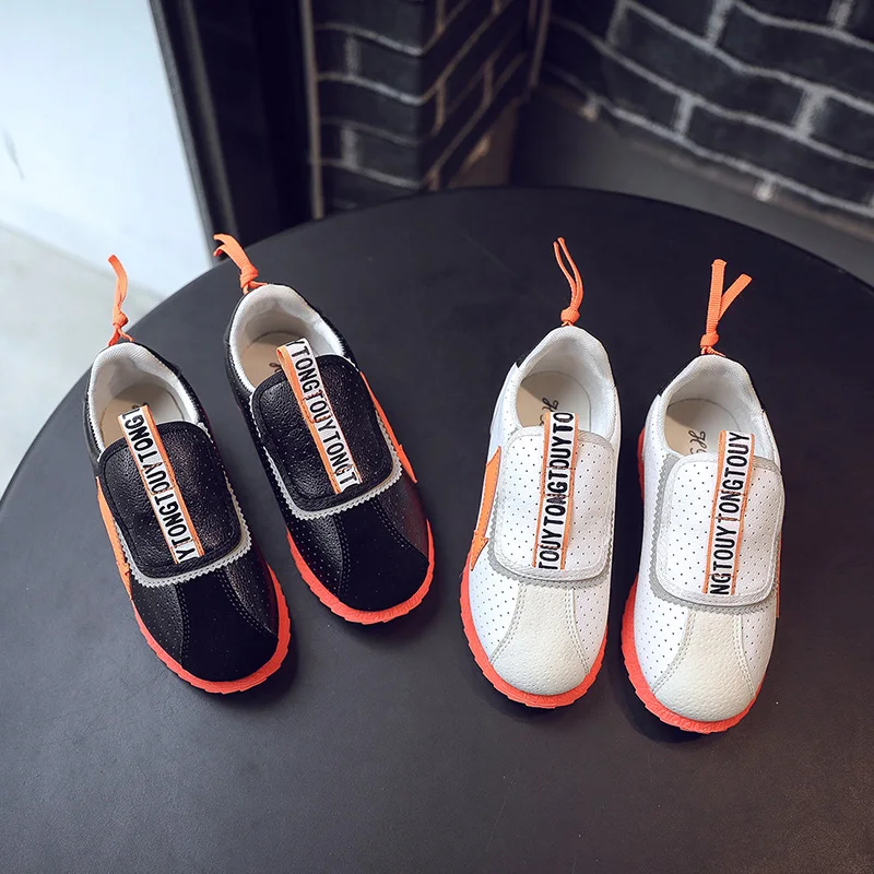 Повседневная детская обувь Новинка 2019 года Дышащие Детские кроссовки без