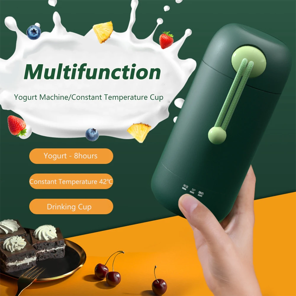 

Mini Yogurt Makers Fermenter Machine Portable USB DIY Yogurt Making Machine Thermostat Cup Electric Kitchen and Home Appliances