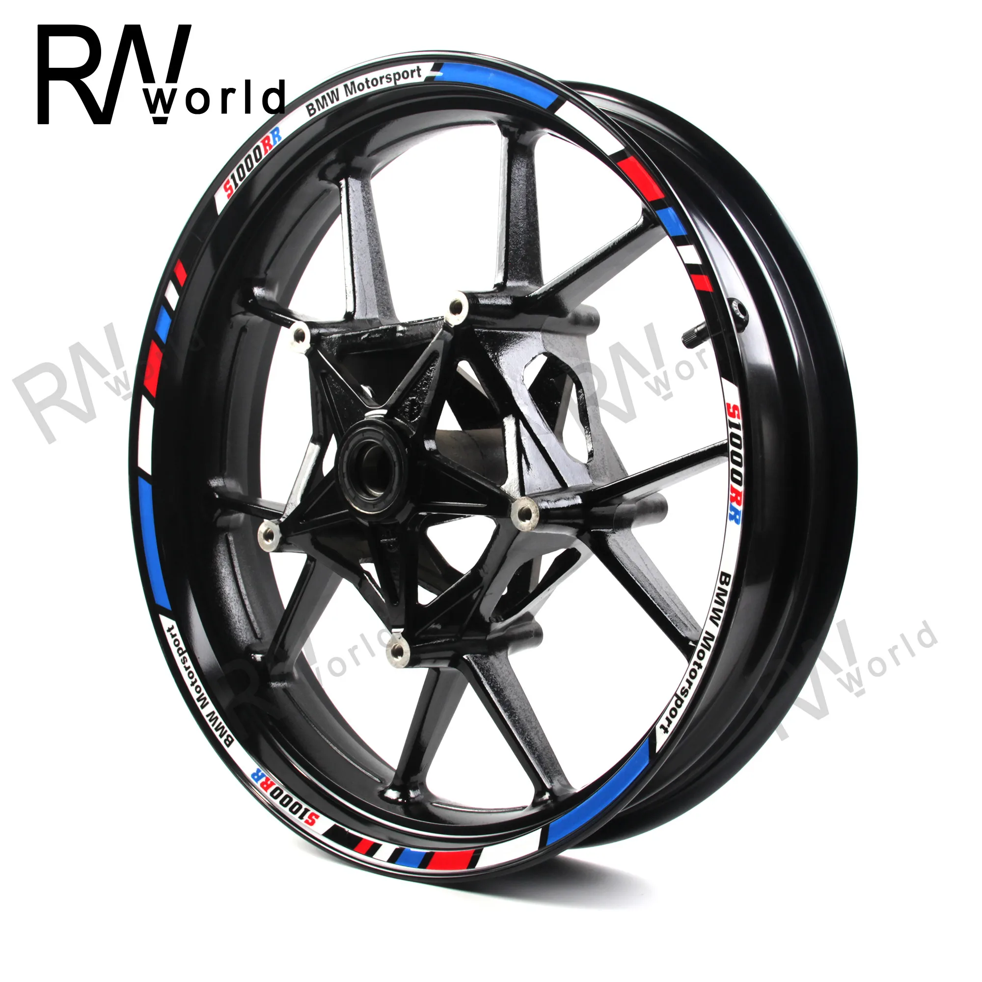 1 шт. 17-дюймовая наклейка на обод колеса мотоцикла для BMW S1000RR S 1000 RR