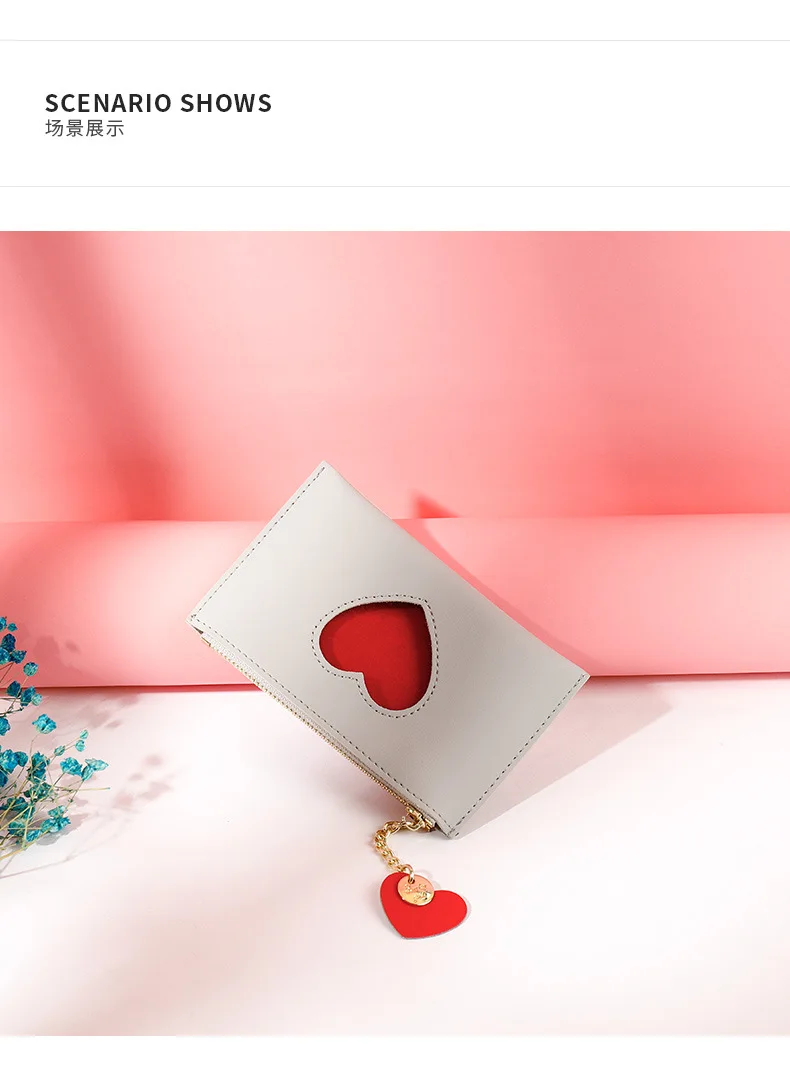 2019 New Korean Ladies Wallet Multi-function Coin Card Bag Fashion Jelly Love Purse Female Mini Wallets | Багаж и сумки