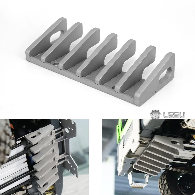 Защитная крышка металлического шасси LESU для 1/14 TAMIYA RC MAN TGS - Цена: 2523.96