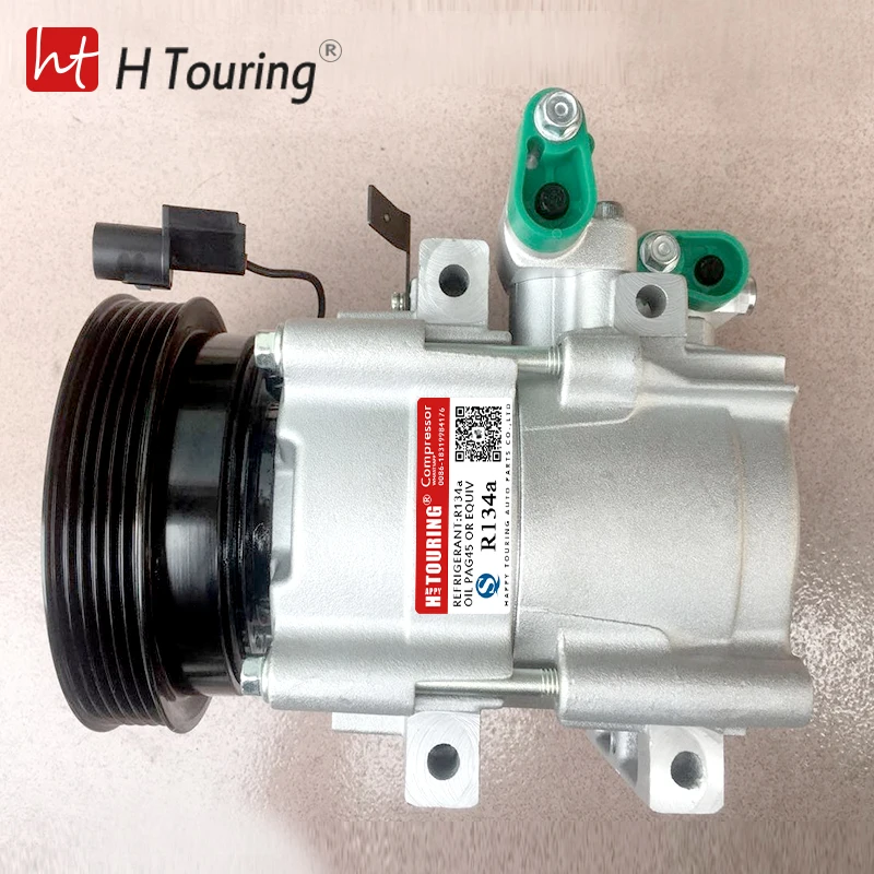 Для Hyundai Tucson 2 7 V6 05 09 KIA SPORTAGE A/C компрессор 977012E100 97701 2E100 471 6019 6030 67190 68190 9737 5512282|air