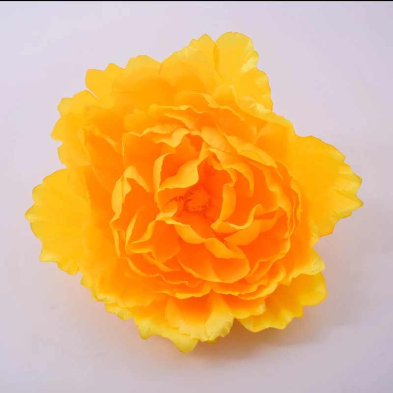 Имитация пиона цветок с полюсом головной убор танцевальный реквизит клип голова