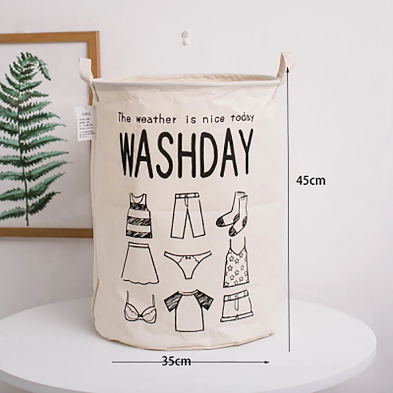 

Новая Корзина для белья, сумка для хранения игрушек, большая коробка, хлопок, лен, ПЭ, водонепроницаемая стирка, грязная одежда, бюстгальтер, ...