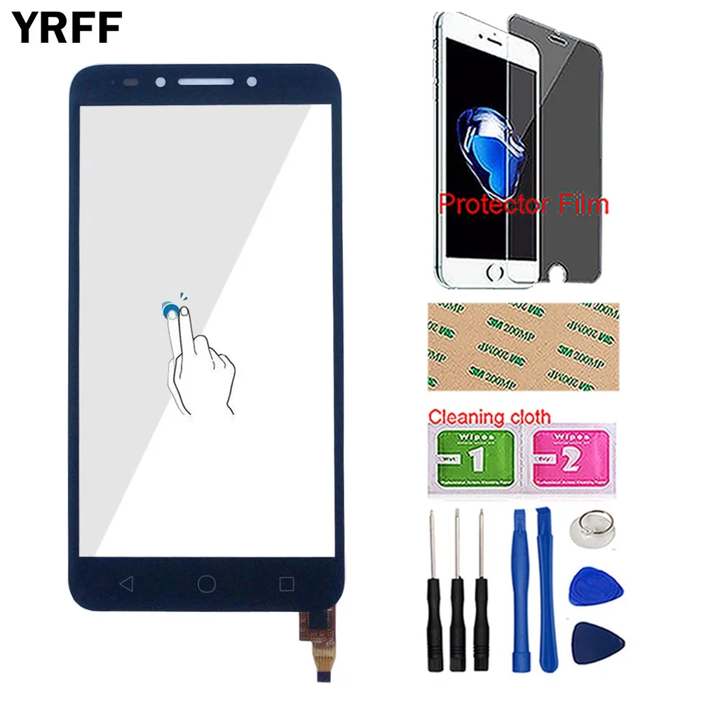 

Планшета Панель для чехол с откидной крышкой для Alcatel One Touch Pixi 4 5012G OT5012 OT 5012 OT-5012 сенсорный Экран объектив Сенсор сенсорный Экран телефона инс...