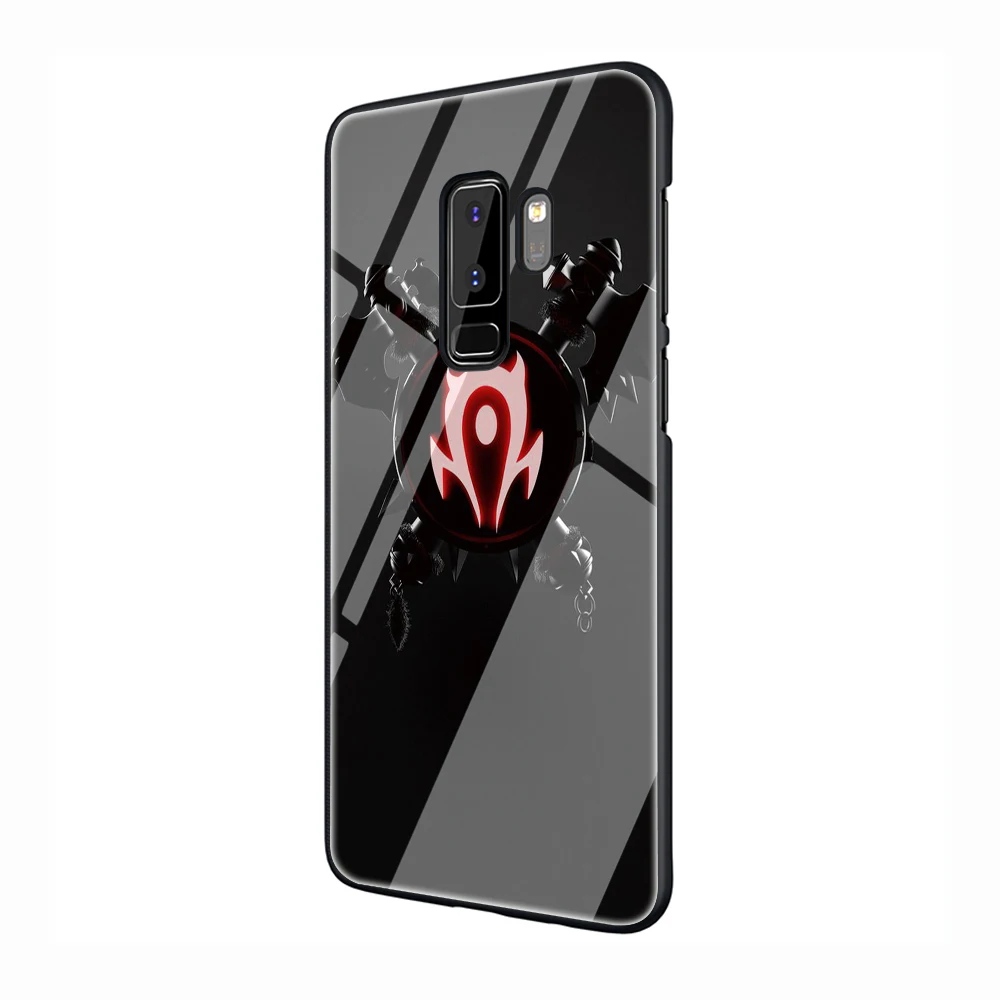 G12 EWAU World of Warcraft закаленное Стекло чехол для телефона для samsung S7 край S8 S9 S10 Note 8, 9, 10, плюс A10 20 30 40 50 60 70 - Цвет: G12