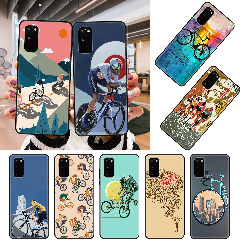 Чехол для телефона SamSung Galaxy S10 S20 S9 S7 S8 S6 Plus Edge E Lite Ультрачерный чехол мягкий футляр