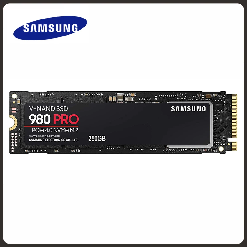 Внутренний твердотельный диск SAMSUNG SSD M.2 250 ГБ 500 1 ТБ 2 980 Pro M2 2280 PCIe Gen 4 0x4 NVMe 1.3c