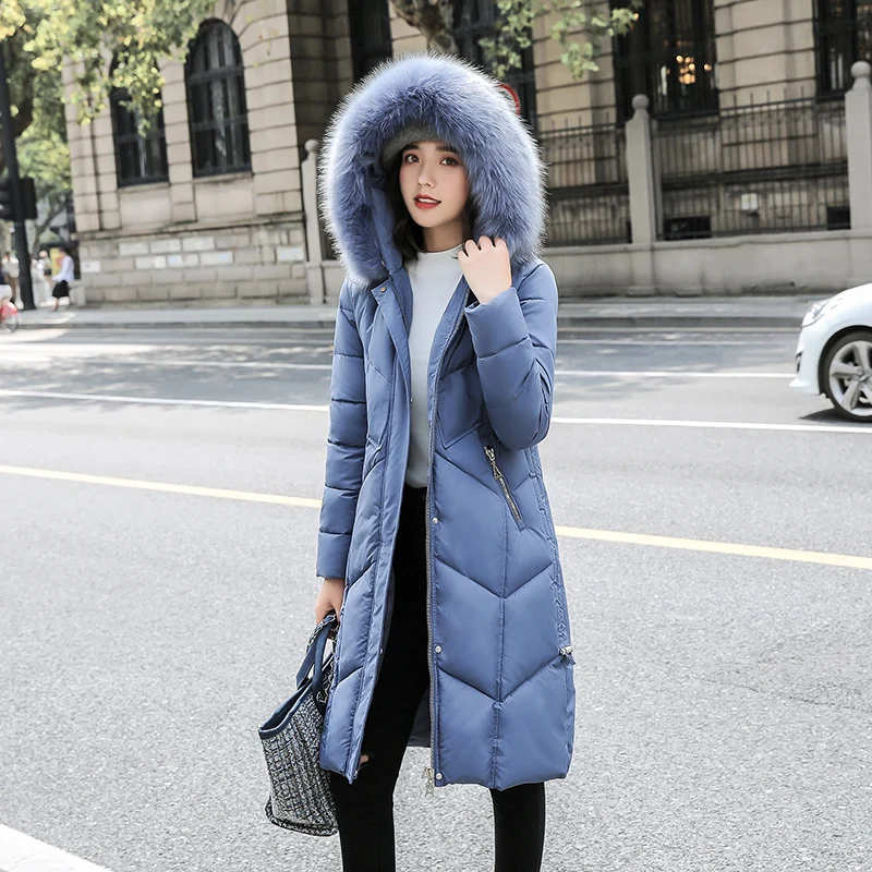 ISENMAL зимняя женская длинная куртка 2020 зимнее пальто женское с искусственным