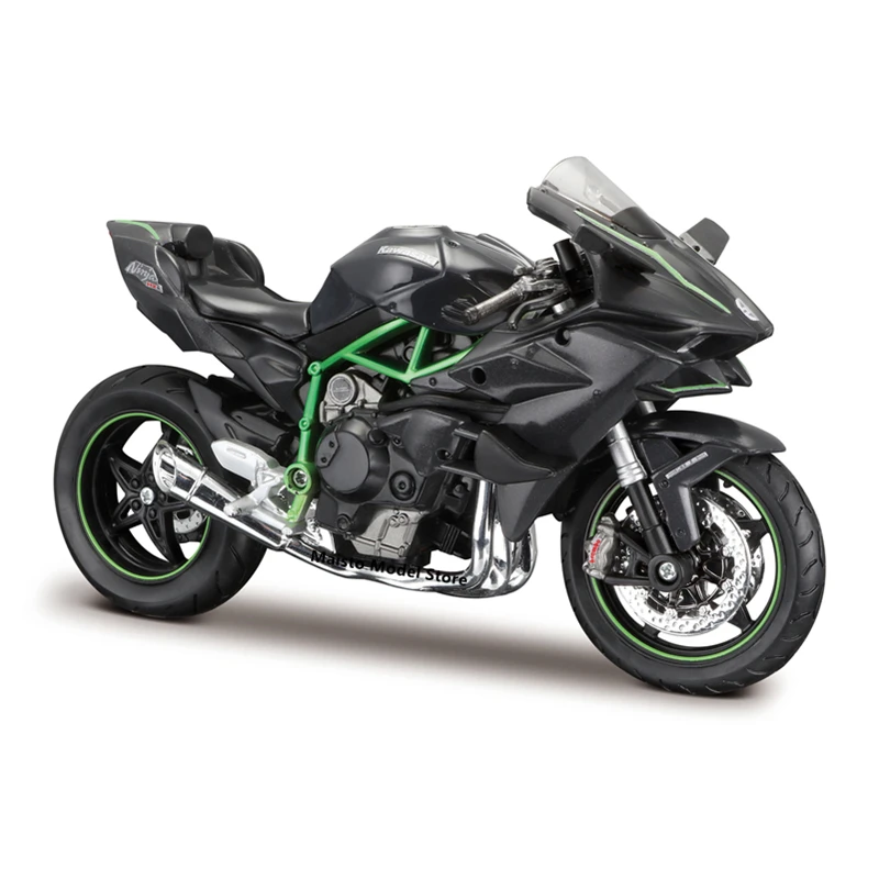 

Maisto 1:12 Kawasaki Ninja H2 R Motorcycle Assembly seale model kits of the hottest bikes Motorcycle model collection gift toy