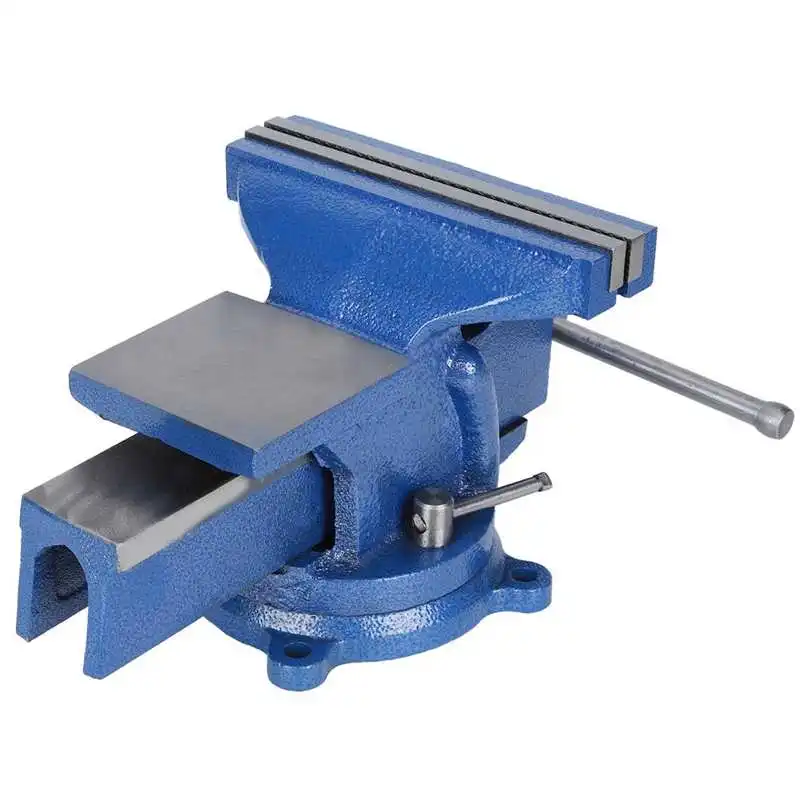 

8in Active Table Vise Anvil Tool Drilling Machines Accessory Forging Jaw Cast Iron Bench Vise