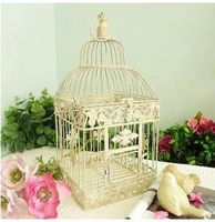 232349cm european style decorative bird cage window ornaments white photography props hotel wedding cage