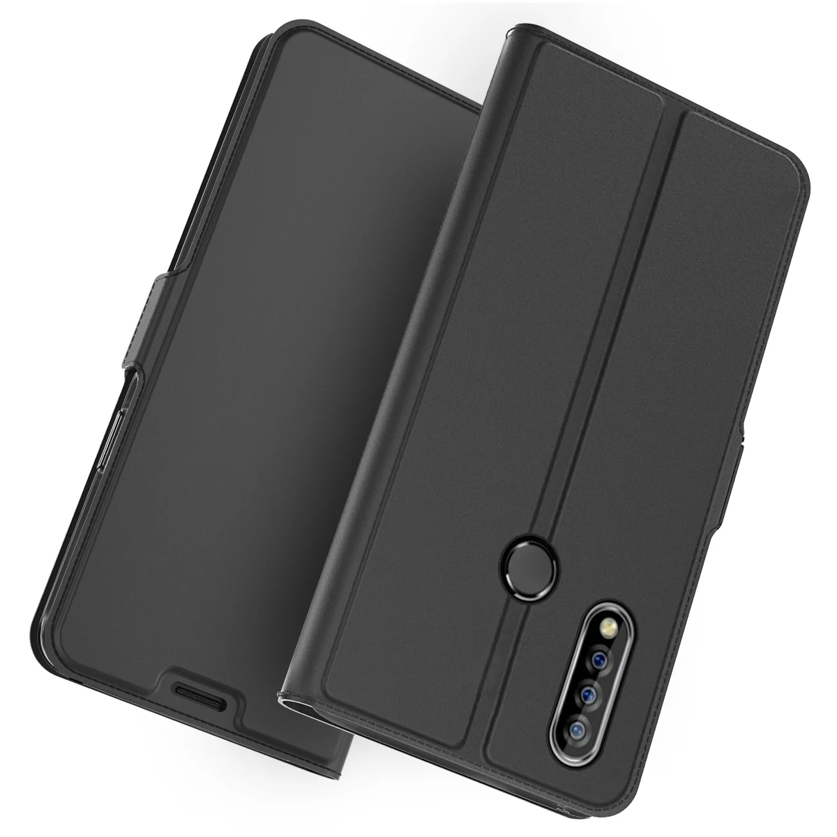 Для Oukitel C16 C17 Pro Чехол из искусственной кожи флип-чехол с подставкой Чехол с карманом для всего тела с держателями для карт для Oukitel C16 Pro Чехол