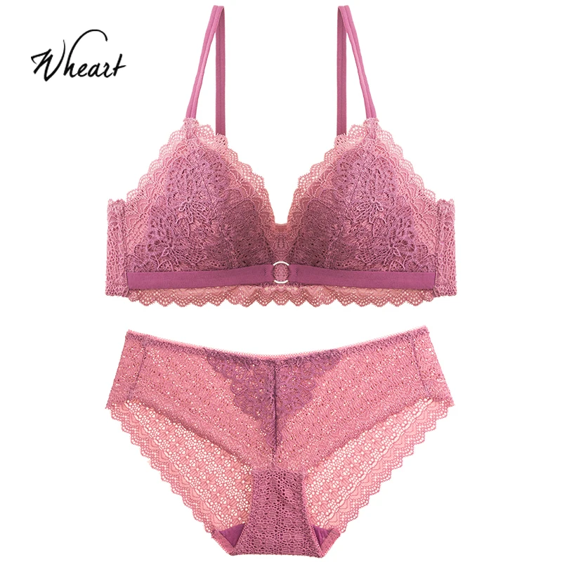 Пуш ап женский кружевной бюстгальтер пуш без косточек|Комплекты нижнего белья| |