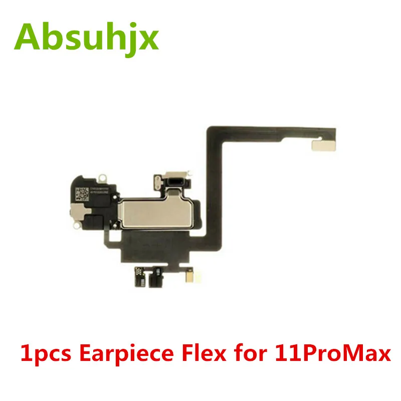 Absuhjx 1pcs Earpiece Flex Replacement Parts for iPhone 11 Pro Max Proximity Light Sensor Cable Ribbon with Ear Speaker | Мобильные