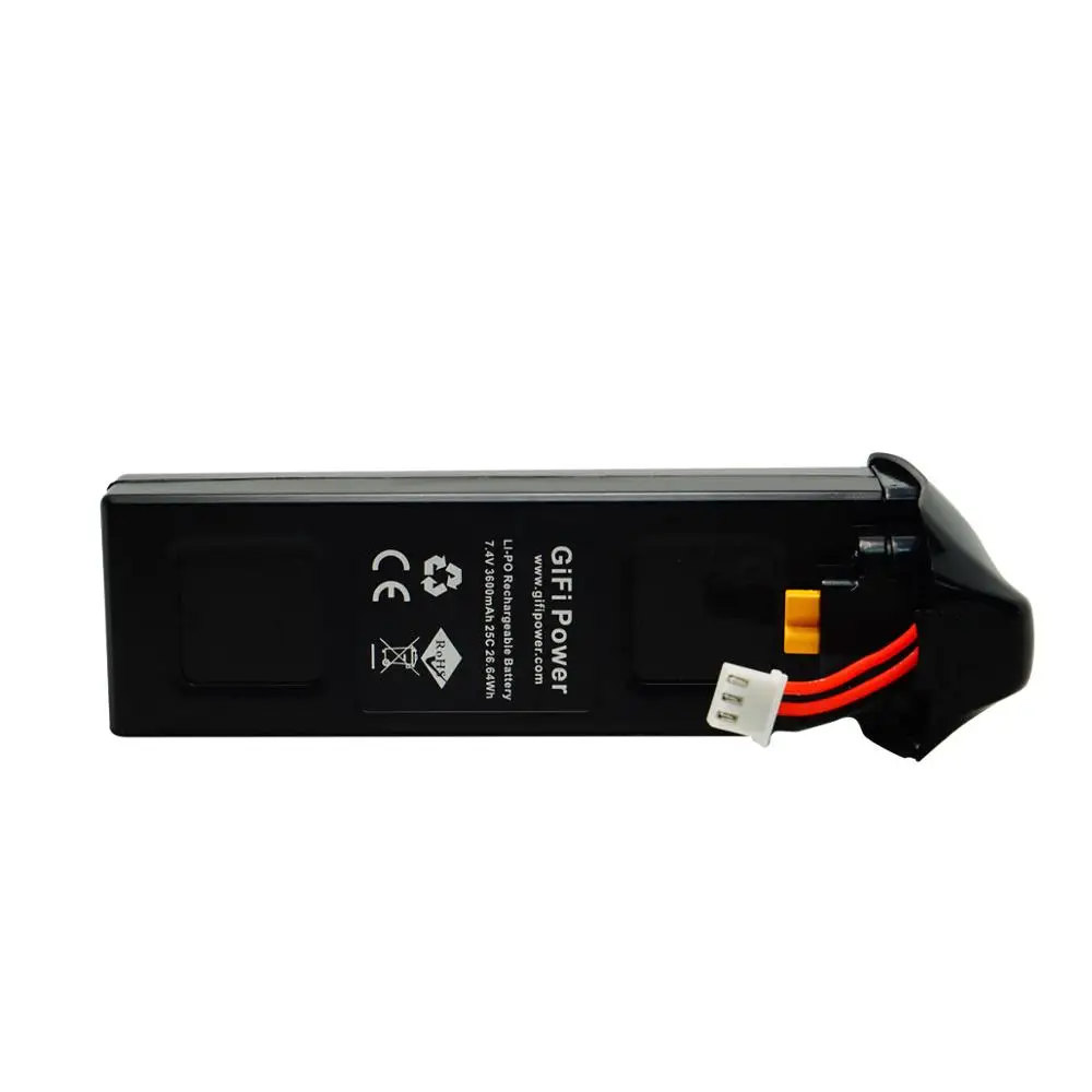 Обновленный аккумулятор LiPo 7 4 В 3600 мАч для радиоуправляемого дрона MJX B2C B2W