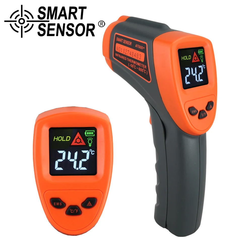 Digital Infrared Thermometer 950C 800C 700C Non-Contact laser IR Temperature Gun Pyrometer test Aquarium Emissivity Adjustable |