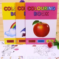 english childrens coloring picture book drawing book childrens kindergarten 2 3 6 year old drawing toys gift