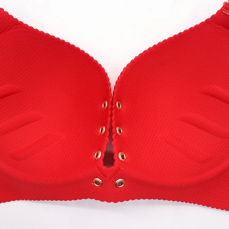 Соблазнительный бюстгальтер без швов для Для женщин модные Push Up Bra провода свободное белье 3/4 чашкой без косточек хлопок нижнее белье бюстгальтер дропшиппинг