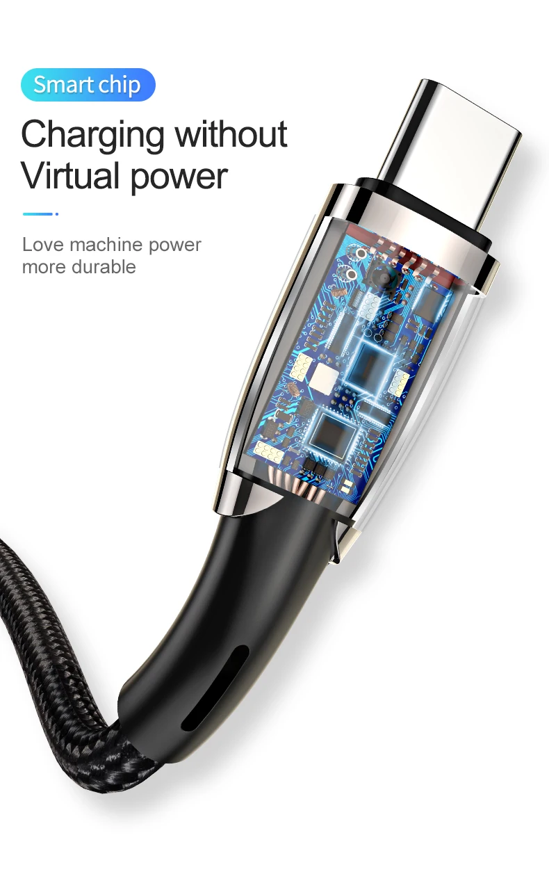 Joyroom 5A usb type-C кабель для быстрой зарядки типа C Быстрая зарядка usb кабель для светодиодного зарядного устройства для Xiaomi samsung зарядный кабель для передачи данных
