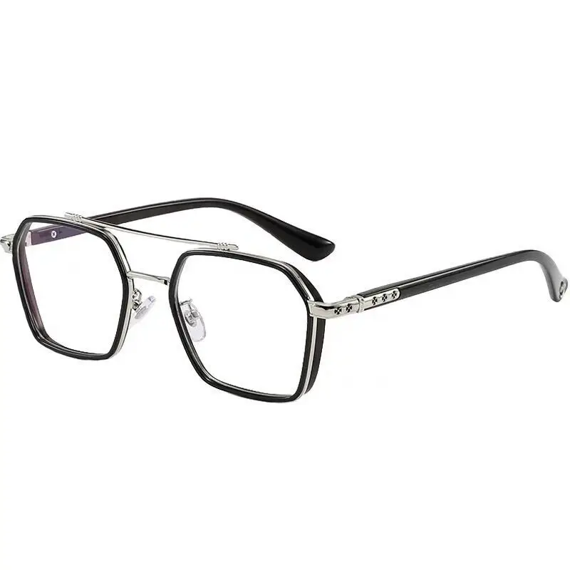 

Anti-blue Light Anti-radiation Glasses Retro All-match TR90 High Quality Resin Lenses Vintage Trending Nearsighted Eyeglasses