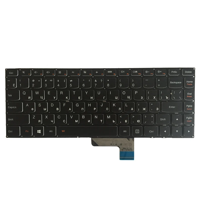 RU клавиатура для Lenovo Ideapad yoga 2 13 14 Yoga2 U31 Русская ноутбука с подсветкой (не подходит
