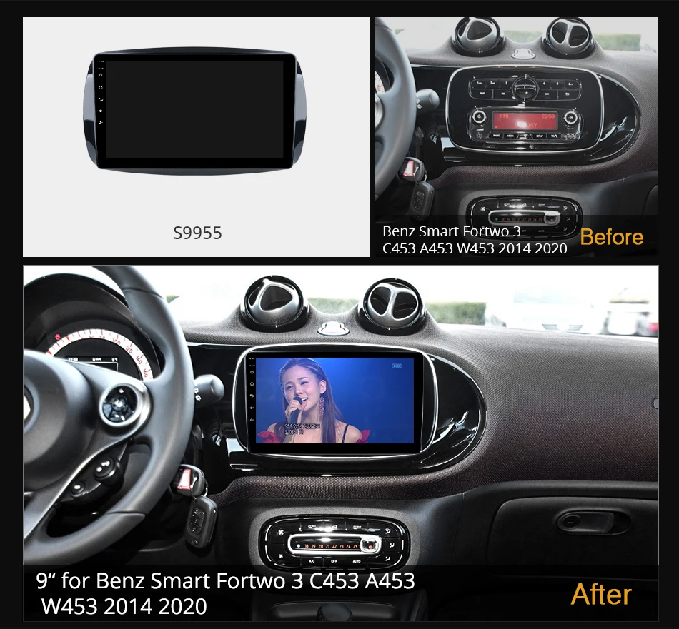 6G + 128G Ownice Android 10 0 Octa Core DSP 4G LTE автомобильное радио GPS Navi для Mercedes Benz Smart 2016 2017 2018