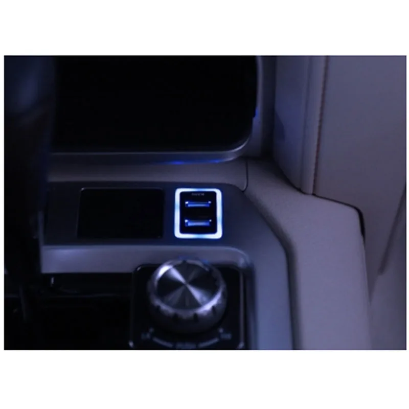 Автомобильный интерфейс USB зарядное устройство двойной порт с QC 3 0 Быстрая