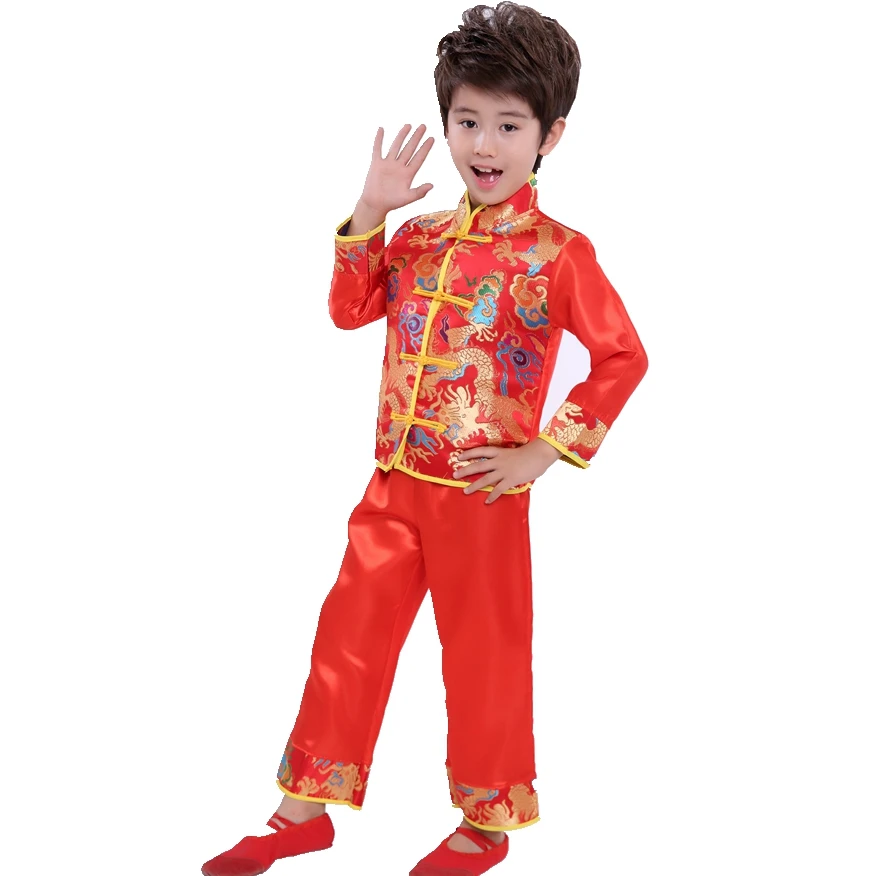 Традиционный китайский костюм для танцев национальный и воинских искусств