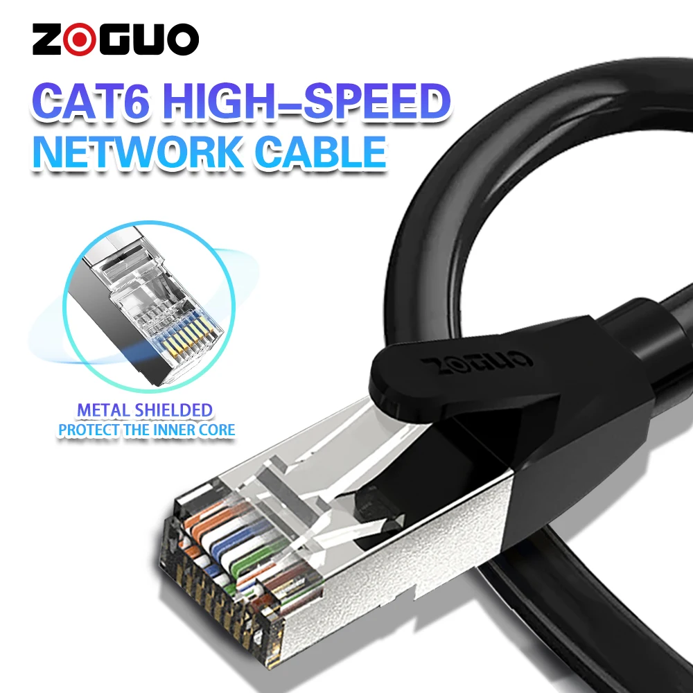 

Ethernet Lan Cat6 Cable UTP CAT 6 RJ 45 Internet Wire Patch Cord for Laptop Router RJ45 Network Cable
