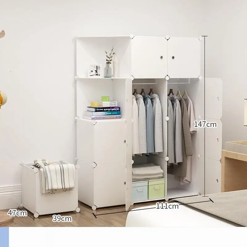 MODEL M Для спальни Penderie Meuble Range Armario De Almacenamiento Armadio Guardaroba Mueble Closet Guarda Roupa шкаф для одежды - Цвет: MODEL M