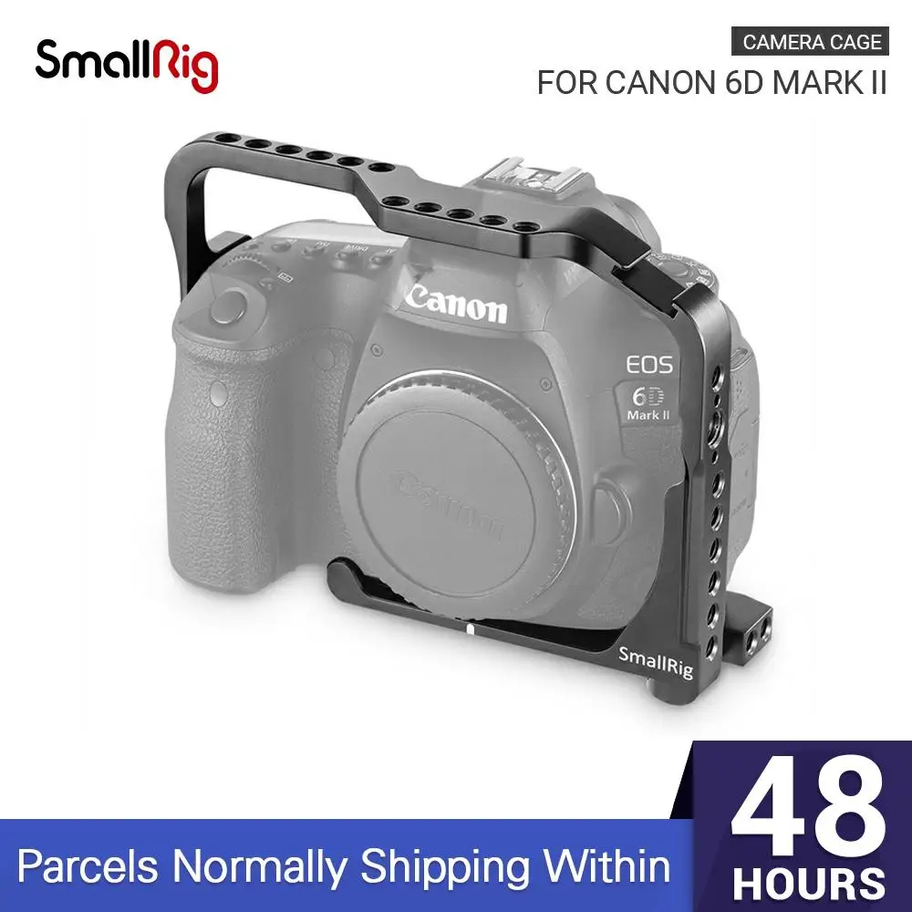 Клетка SmallRig для камеры Canon 6D Mark II клетка с направляющими NATO встроенная