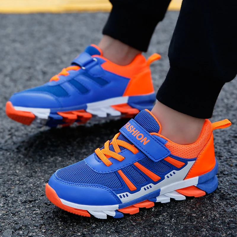 

Spring and autumn new style net surface children's shoes knife-edge leisure sports shoes children's running shoes